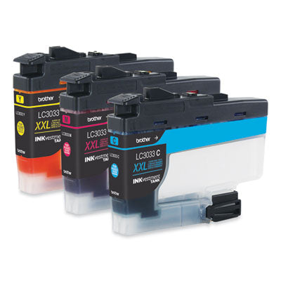 Brother LC30333PKS Inkvestment Super High-Yield Ink, 1,500 Page-Yield, Cyan/Magenta/Yellow Flipcost Flipcost