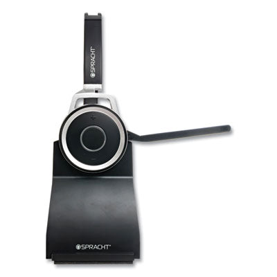 ZuM BT Prestige Combo Binaural Over Wireless Over-Head Headset with USB Dongle, Black Flipcost Flipcost