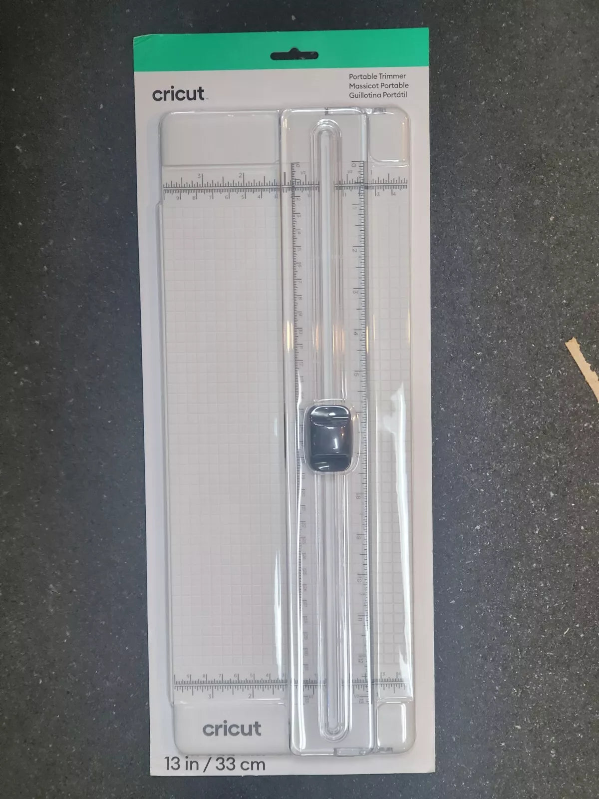 Cricut® Portable Trimmer, 10 Sheets, 13" Cut Length, Plastic Base, 5 x 15