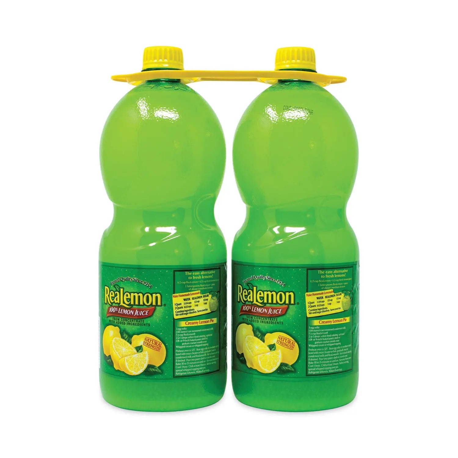 100% Lemon Juice from Concentrate, 48 oz Bottle, 2/Carton ReaLemon® Flipcost