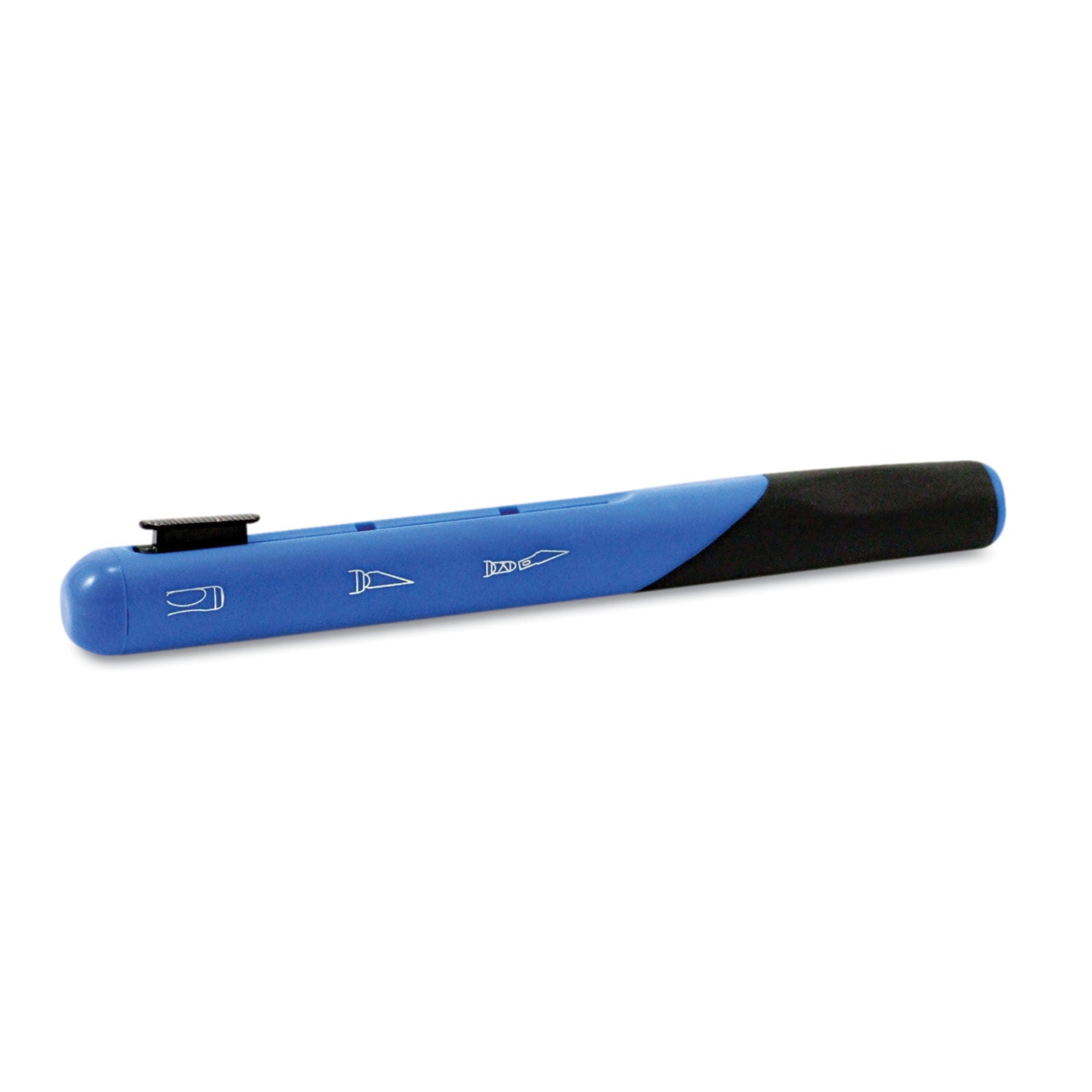 X-ACTO® Retract-A-Blade Knife, #11 Blade, 5.25" Plastic Handle, Blue/Black