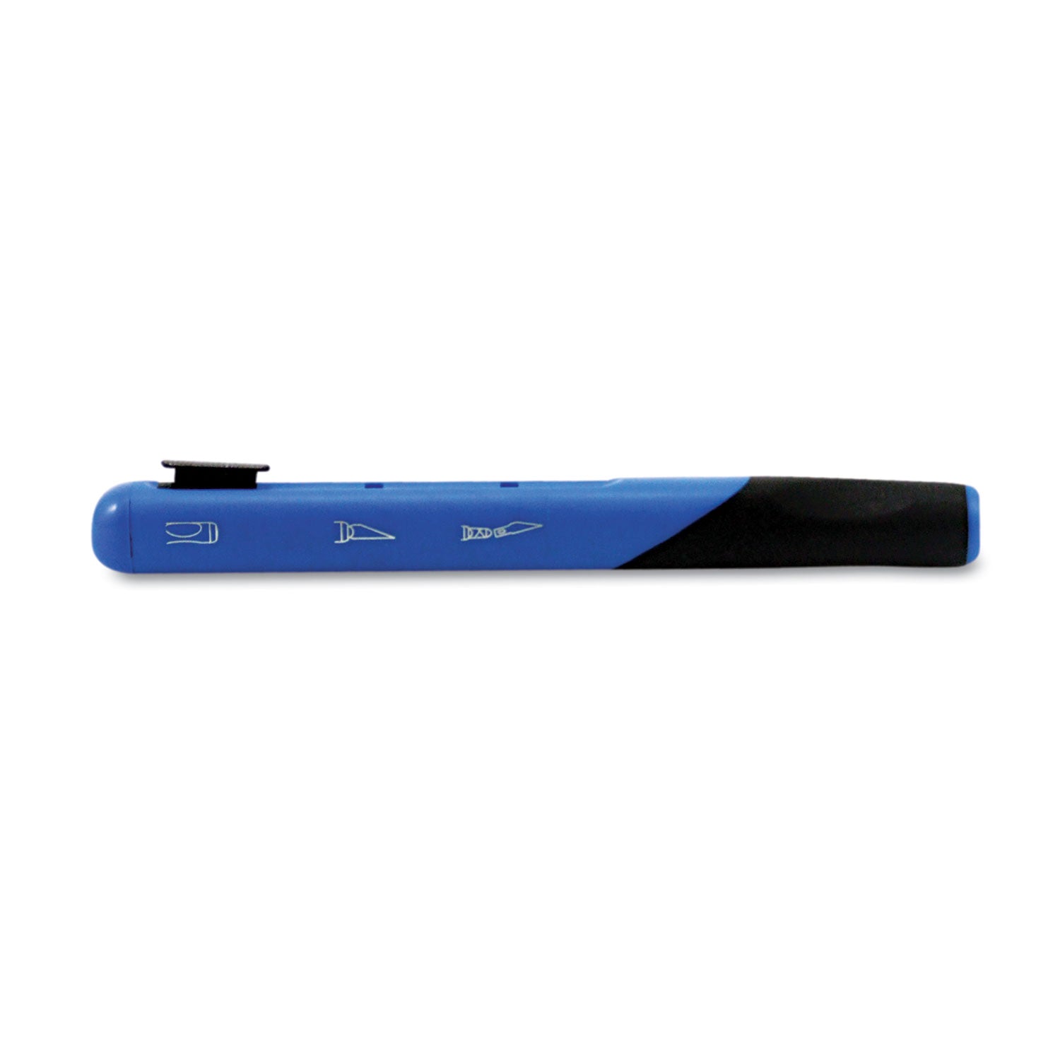 X-ACTO® Retract-A-Blade Knife, #11 Blade, 5.25" Plastic Handle, Blue/Black