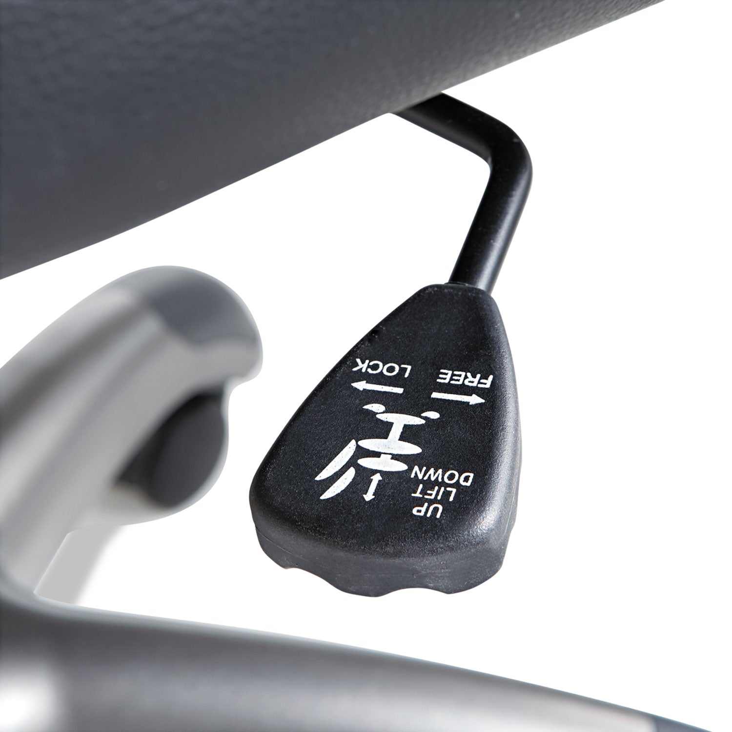 OIF Executive Swivel/tilt Bonded Leather High-Back Chair, Supports Up To 250 Lb, 18.50" To 21.65" Seat Height, Black