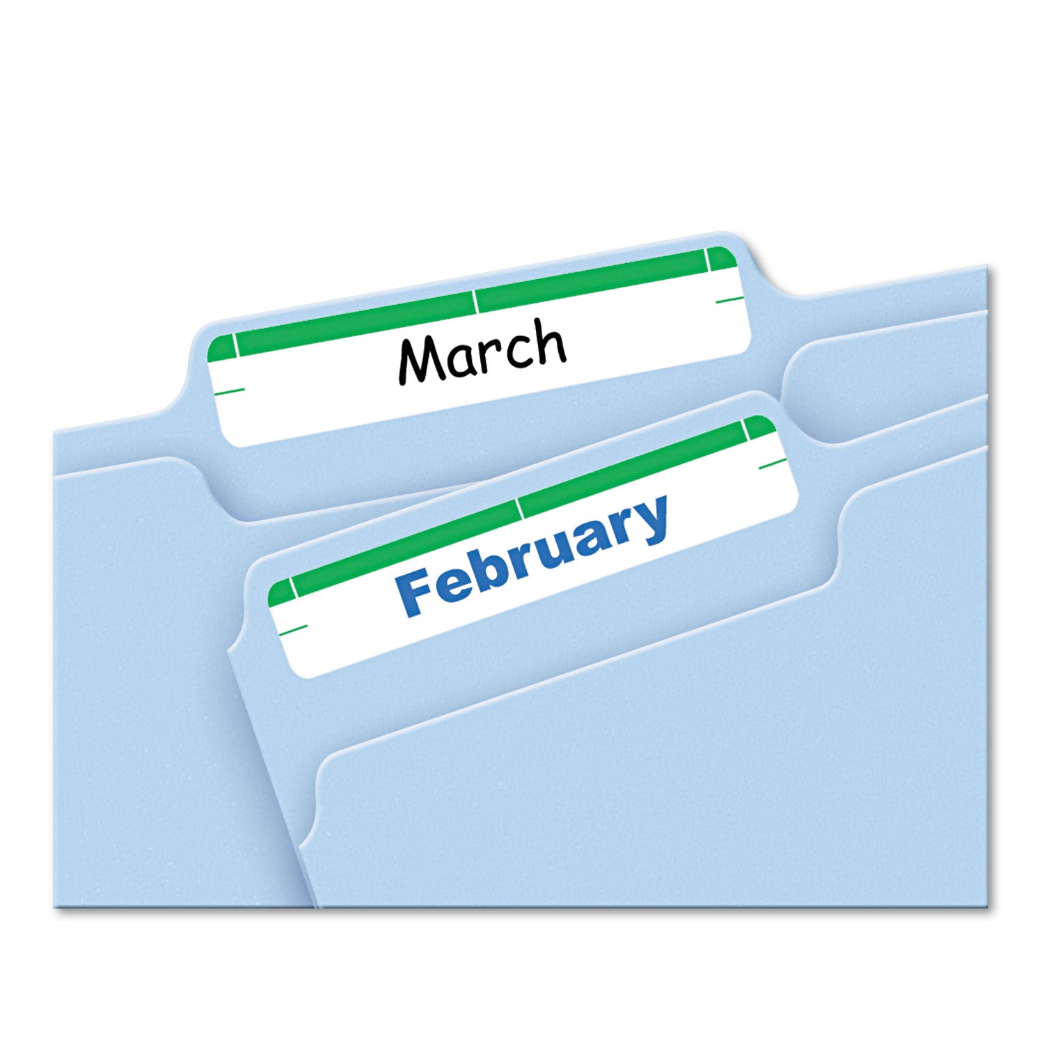 Avery® Printable 4" X 6" - Permanent File Folder Labels, 0.69 X 3.44, White, 7/sheet, 36 Sheets/pack, (5203)