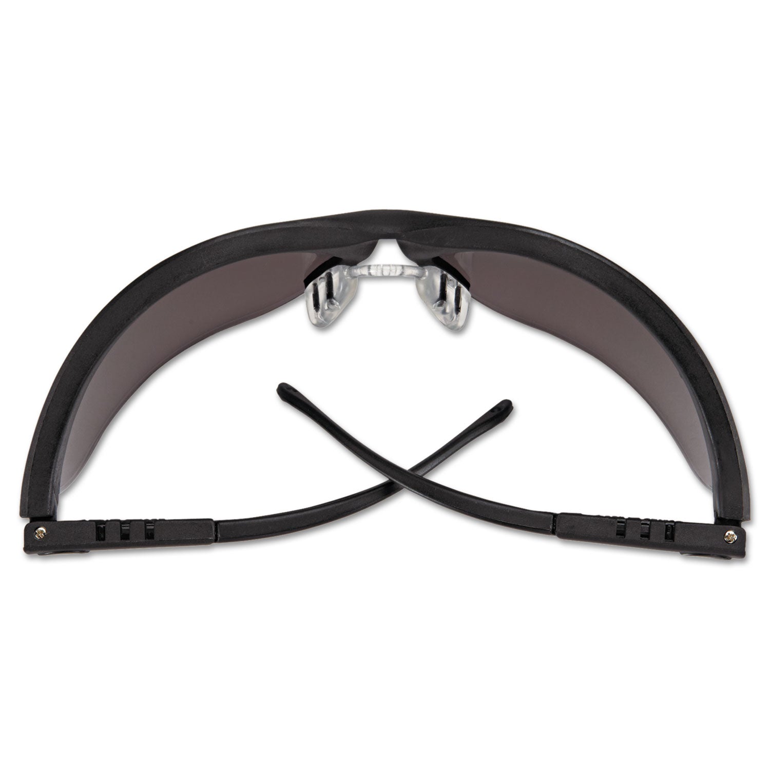MCR™ Safety Klondike Safety Glasses, Matte Black Frame, Gray Lens, 12/box