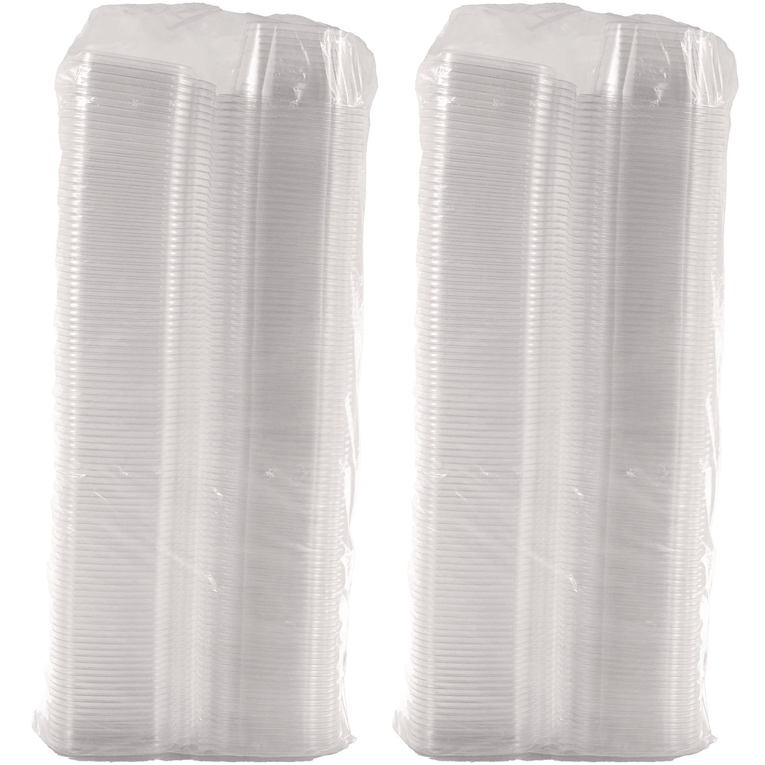 Dart® ClearPac SafeSeal Tamper-Resistant/Evident Containers, Domed Lid, 16 oz, Clear, Plastic, 100/Bag, 2 Bags/Carton