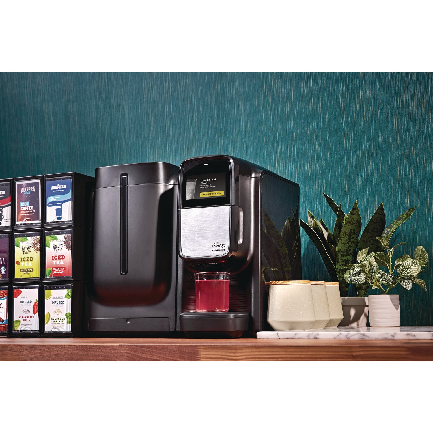 FLAVIA® Creation C300 Single-Serve Coffee Brewer Machine, Black