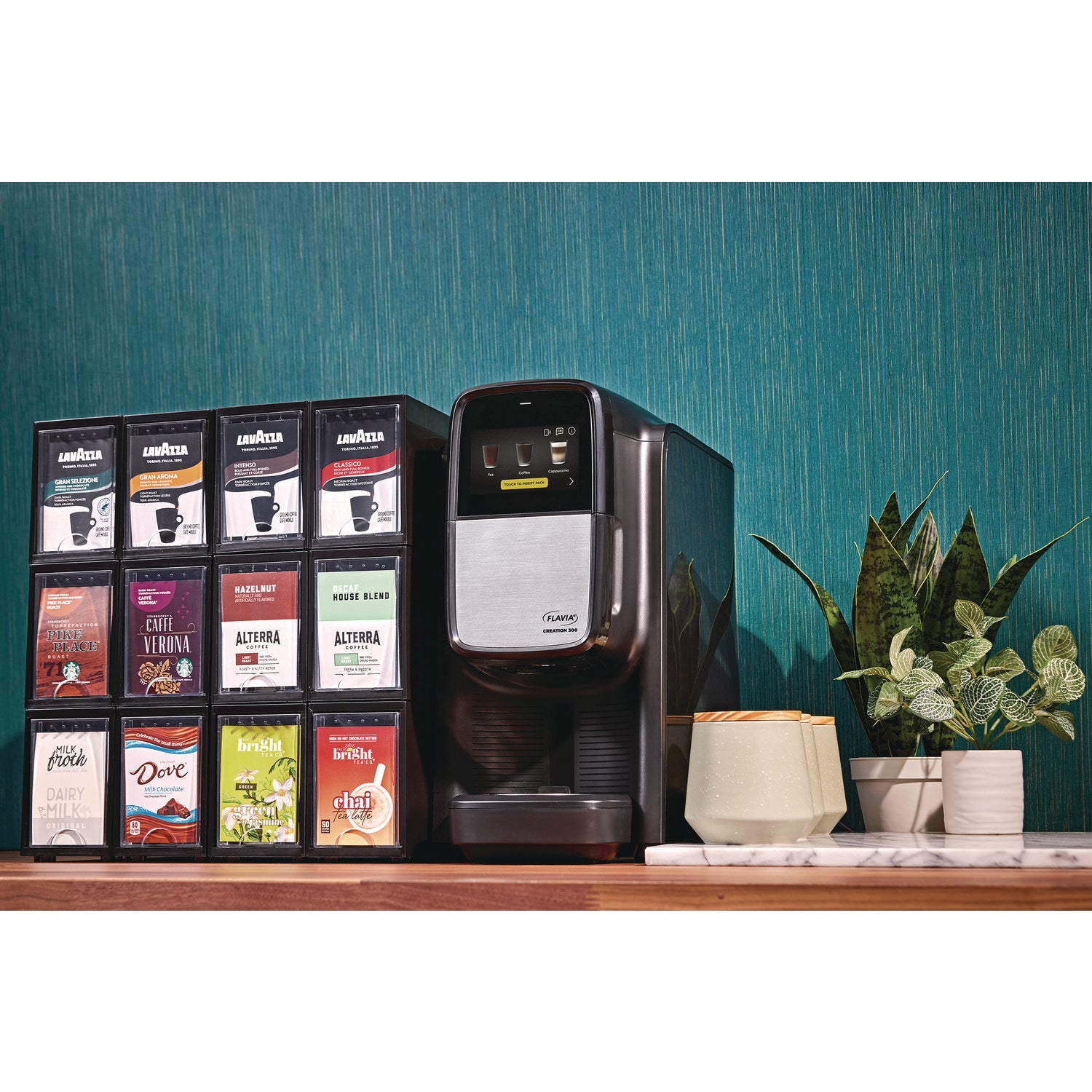 FLAVIA® Creation C300 Single-Serve Coffee Brewer Machine, Black
