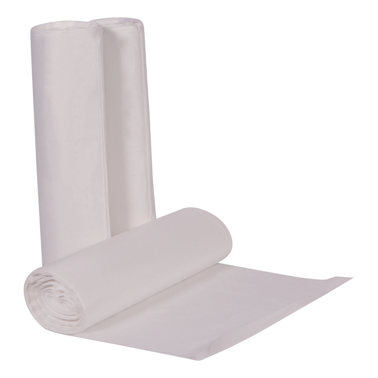AccuFit® Linear Low Density Can Liners With Accufit Sizing, 55 Gal, 0.9 Mil, 40" X 53", Clear, 50/box