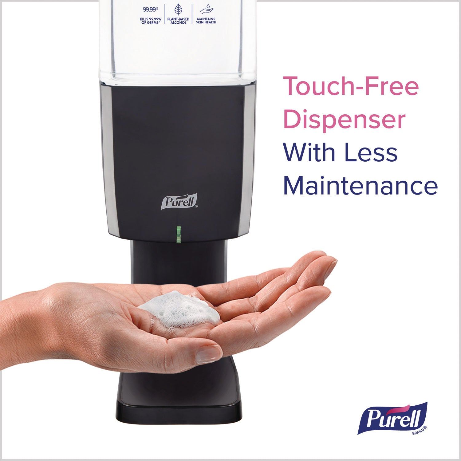 PURELL® ES10 Automatic Hand Sanitizer Dispenser, 4.33 x 3.96 x 10.31, Graphite