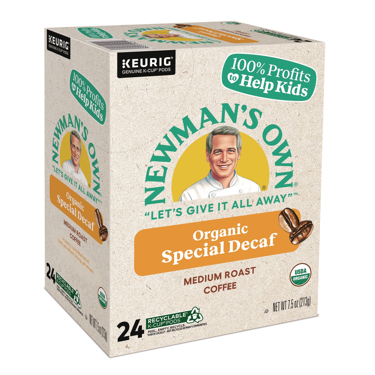 Newman's Own® Organics Special Decaf K-Cups, 96/carton