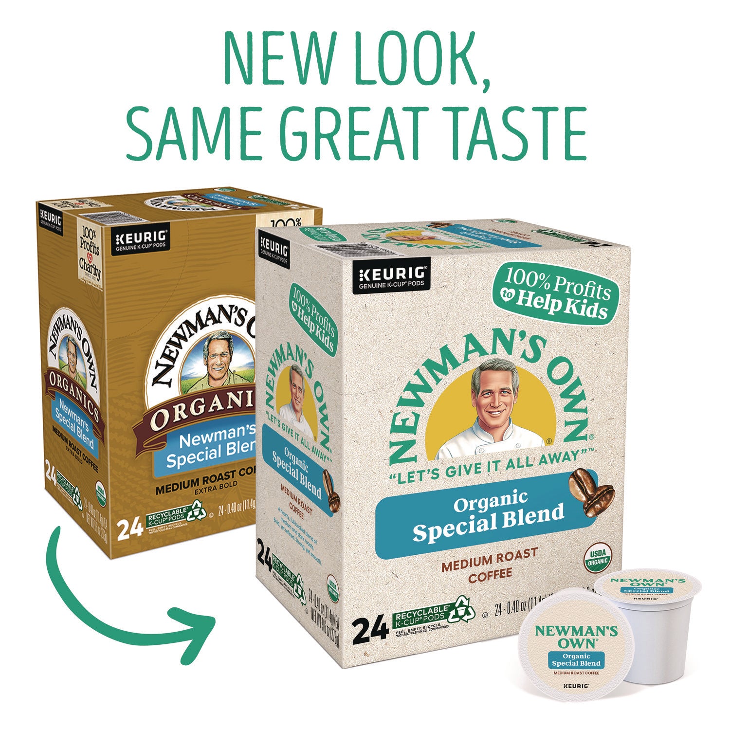 Newman's Own® Organics Special Blend Coffee K-Cups, 24/Box