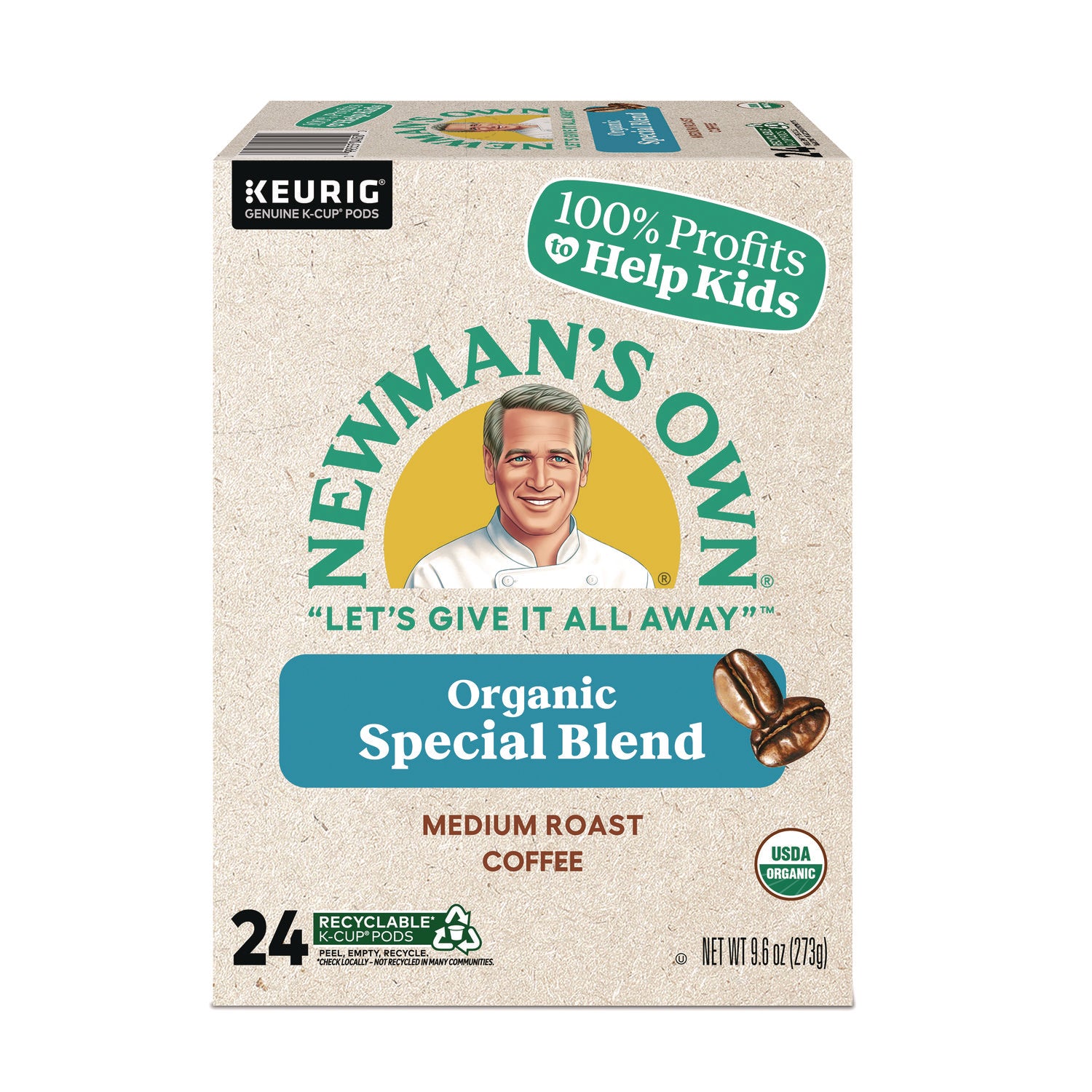 Newman's Own® Organics Special Blend Coffee K-Cups, 24/Box