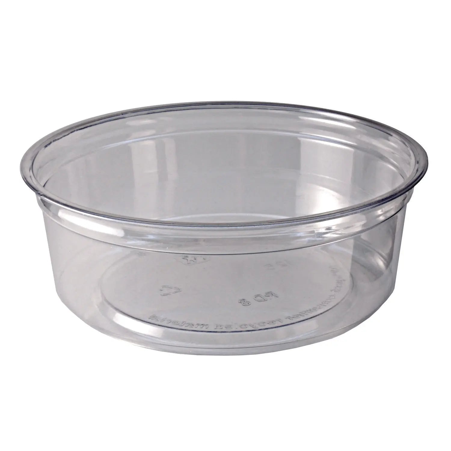 Recycleware Round Deli Container, 8 oz, 4.6