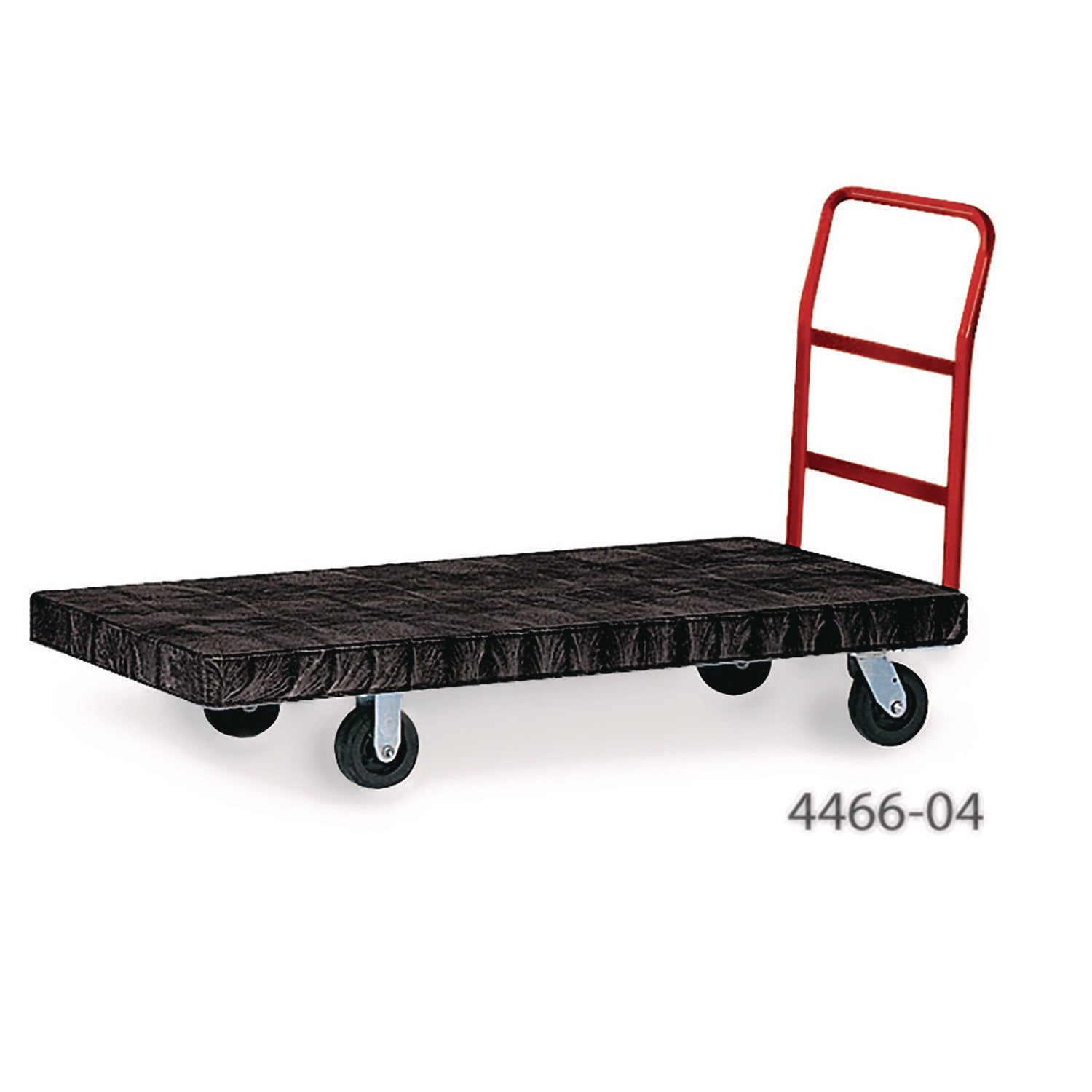 Rubbermaid® Commercial Heavy-Duty Platform Truck Cart, 1,200 Lb Capacity, 24 X 48 Platform, Black