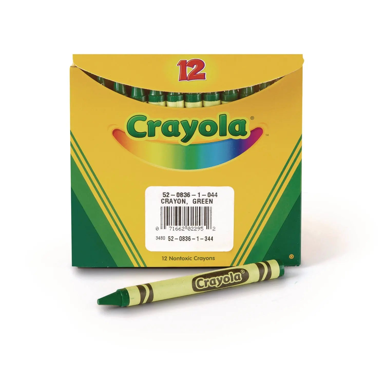 Bulk Crayons, Green, 12/Box Crayola® Flipcost