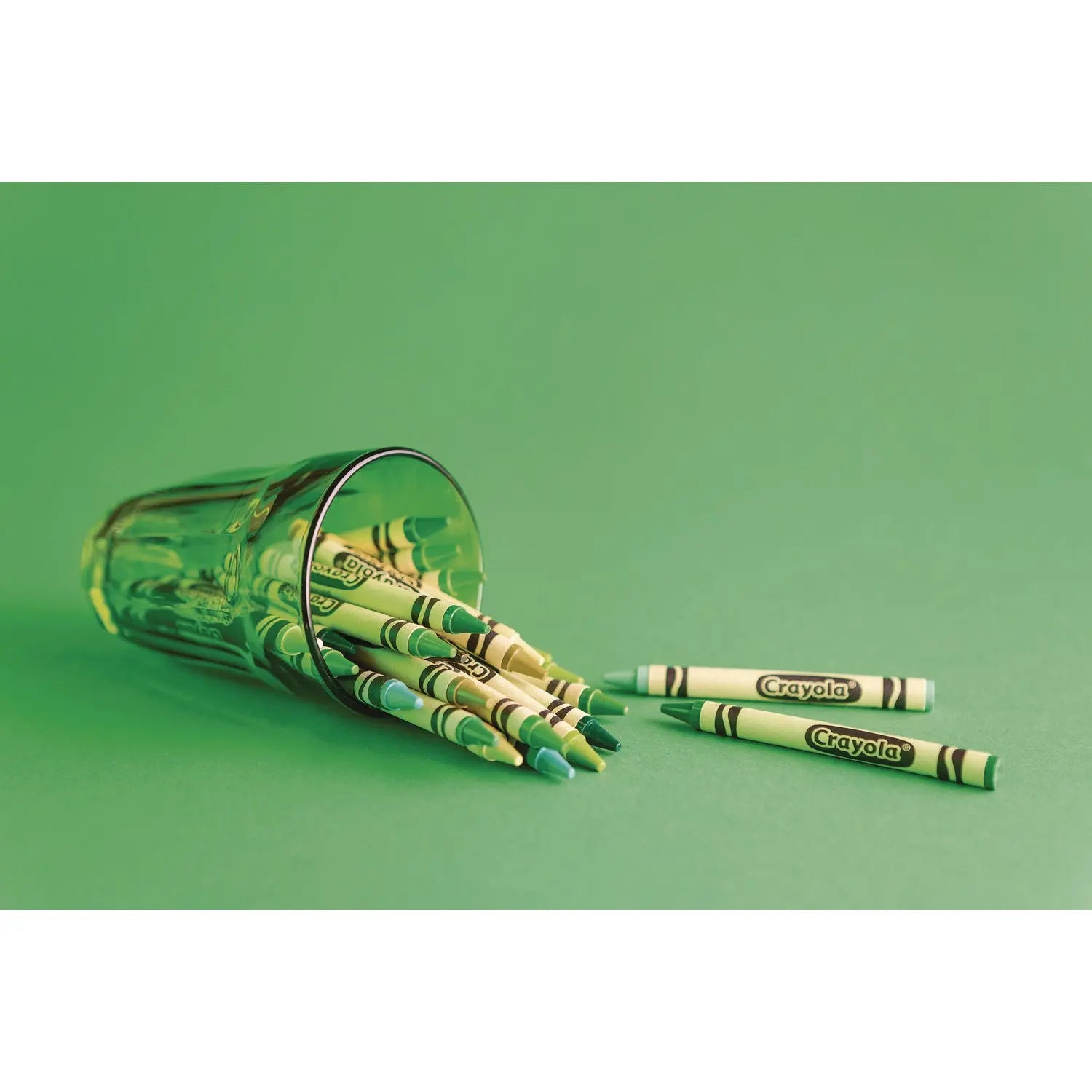 Bulk Crayons, Green, 12/Box Crayola® Flipcost