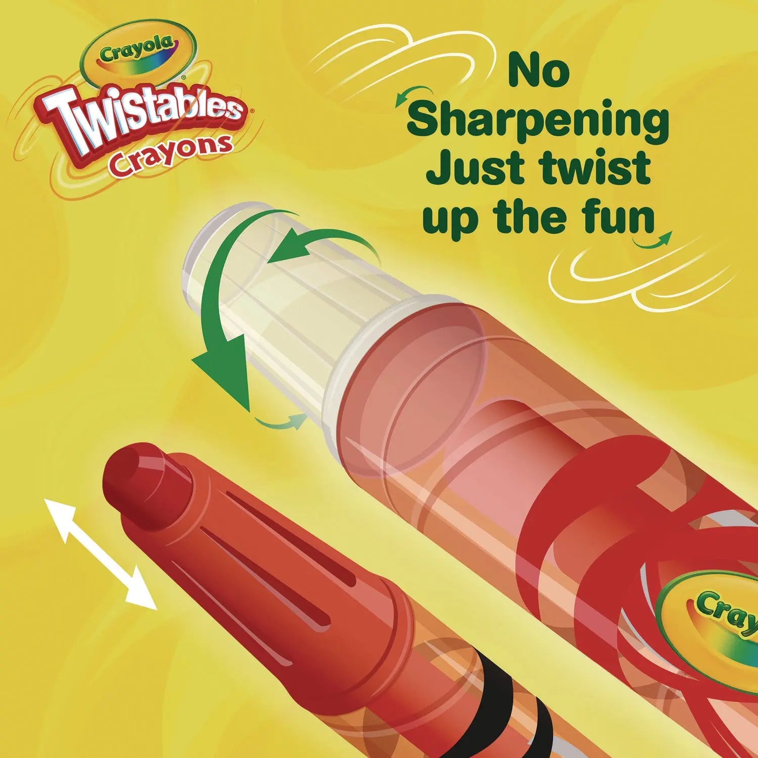 Twistables Mini Crayons, Fun Effects, Assorted, 24/Pack Crayola® Flipcost