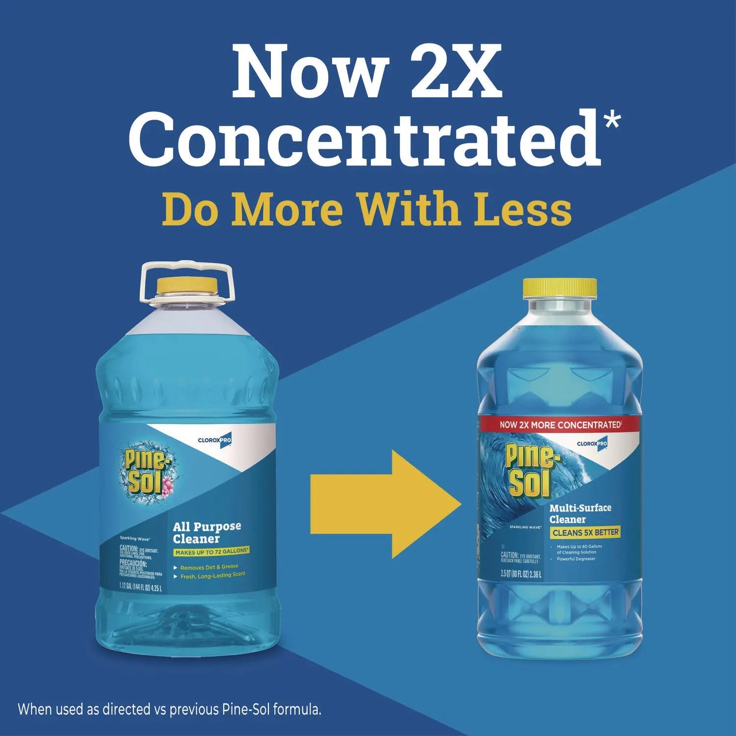 CloroxPro Multi-Surface Cleaner Concentrated, Sparkling Wave Scent, 80 oz Bottle Pine-Sol® Flipcost