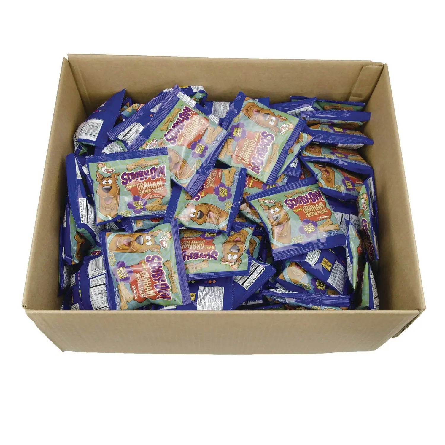 Scooby-Doo Cinnamon Graham Sticks, 1 oz Packet, 210/Carton Kellogg's® Flipcost