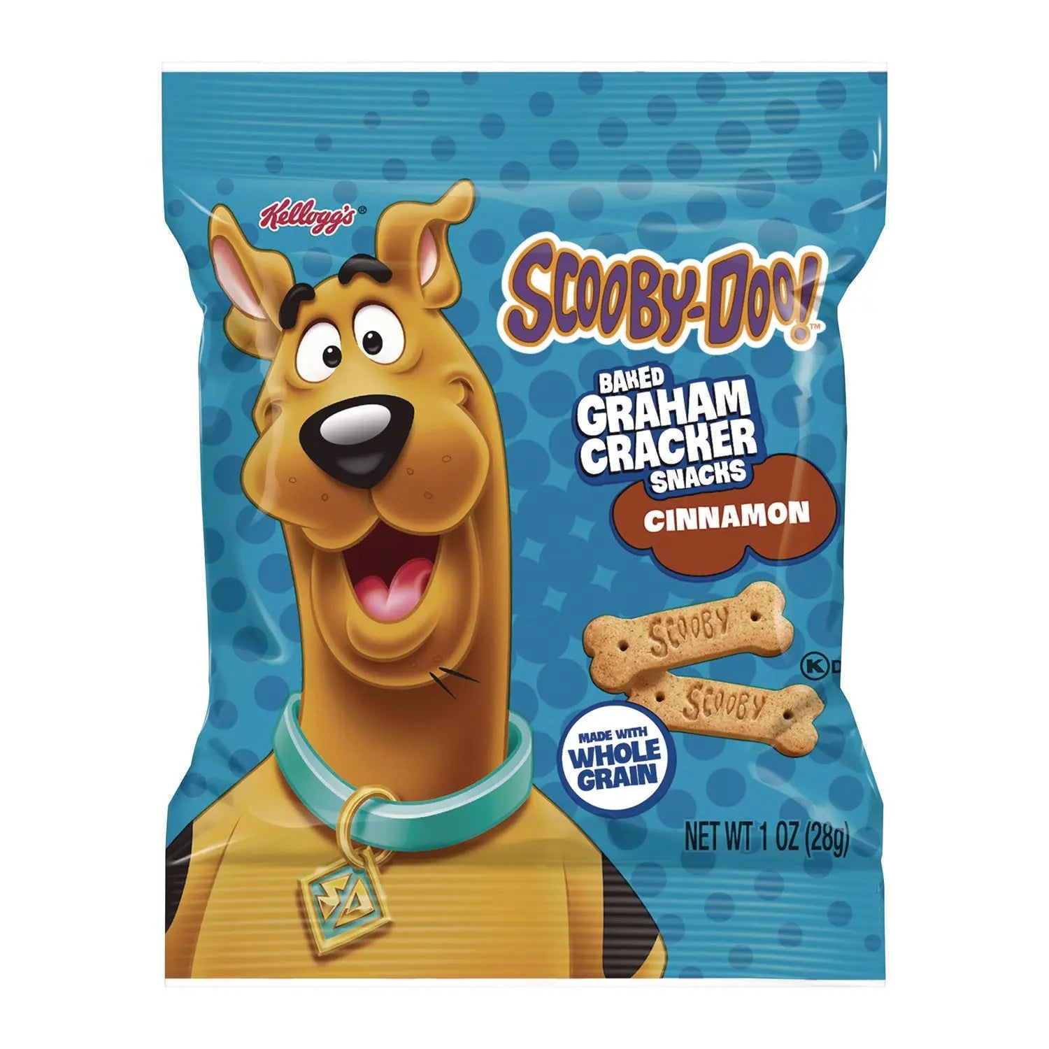 Scooby-Doo Cinnamon Graham Sticks, 1 oz Packet, 210/Carton