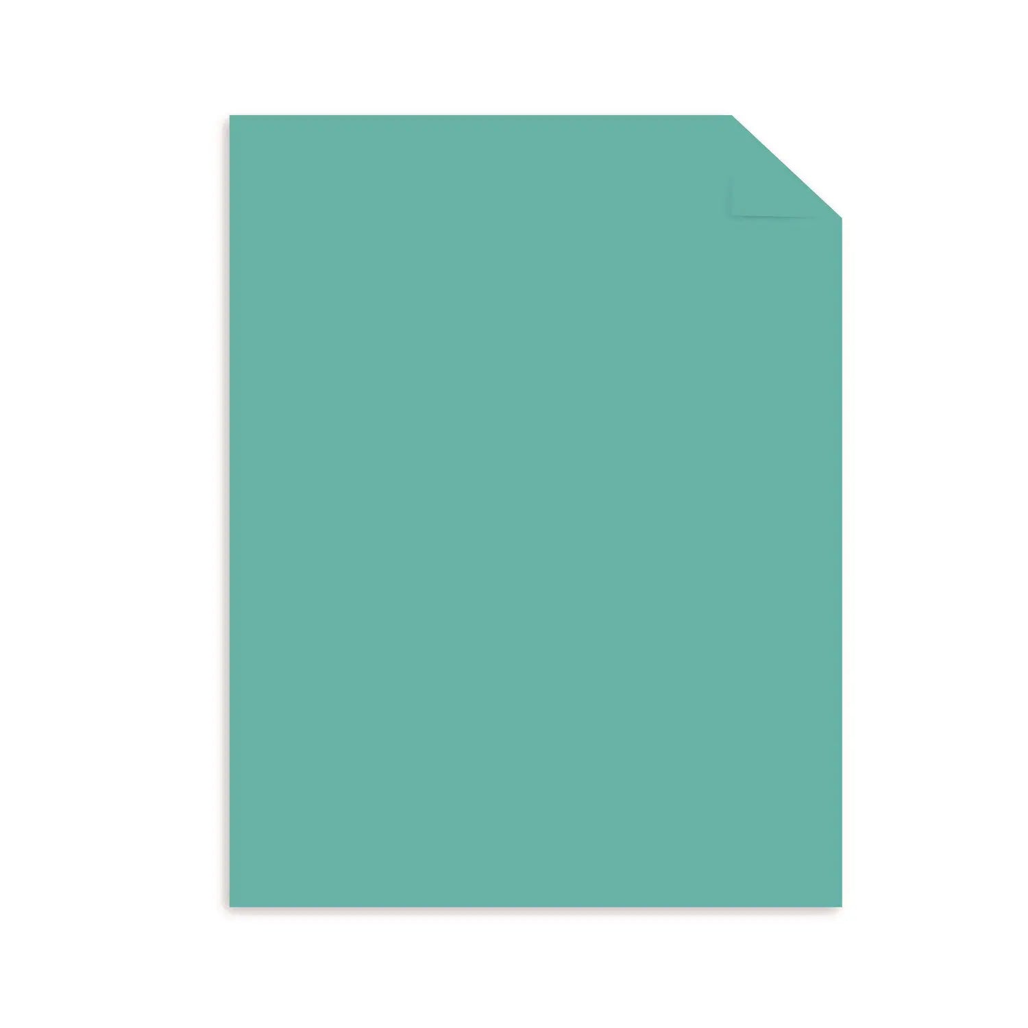 Color Paper - "Punchy Pastels" Assortment, 24 lb Bond Weight, 8.5 x 11, Breezy Blue, 200/Pack Astrobrights® Flipcost