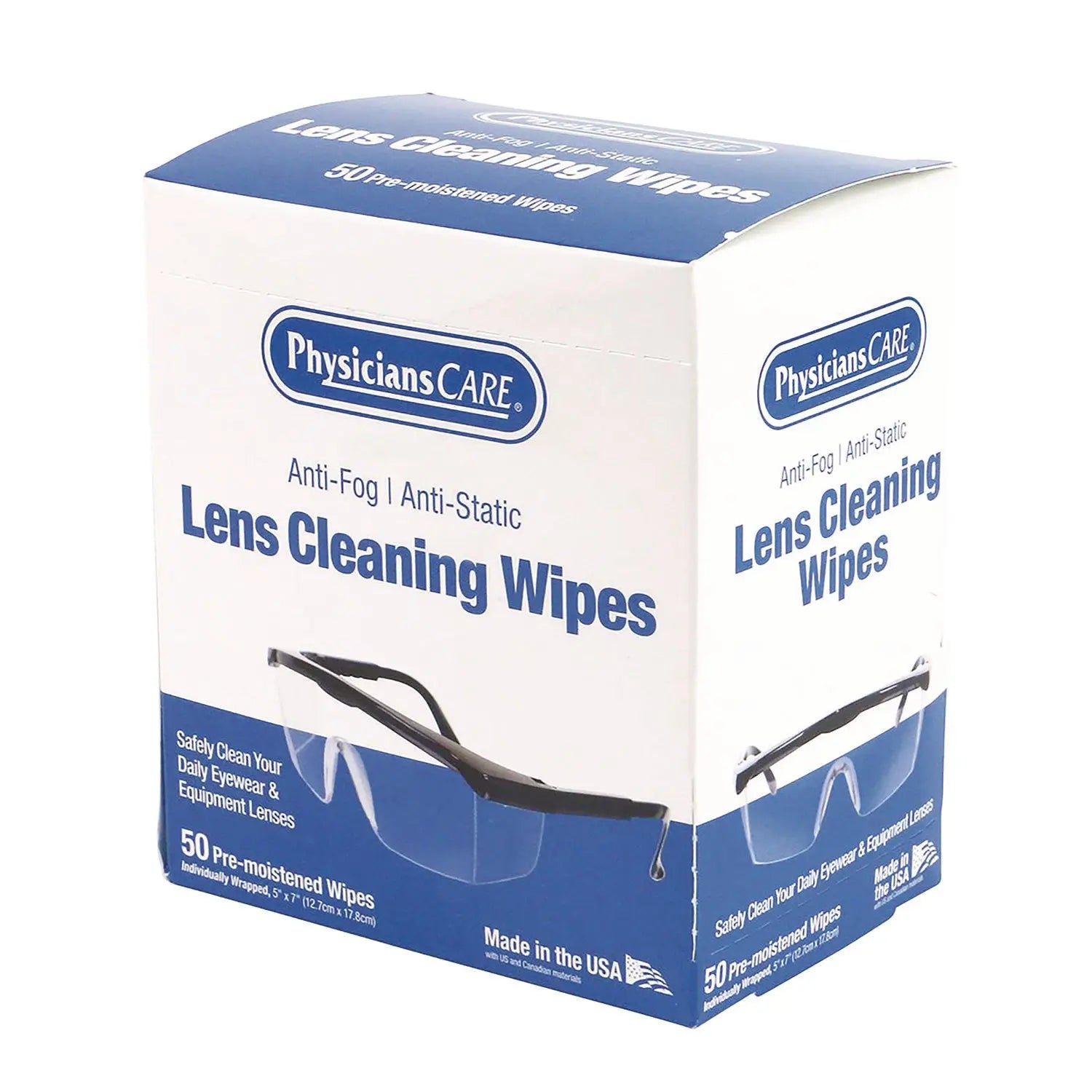 Lens Cleaning Wipe, 50/Box PhysiciansCare® Flipcost