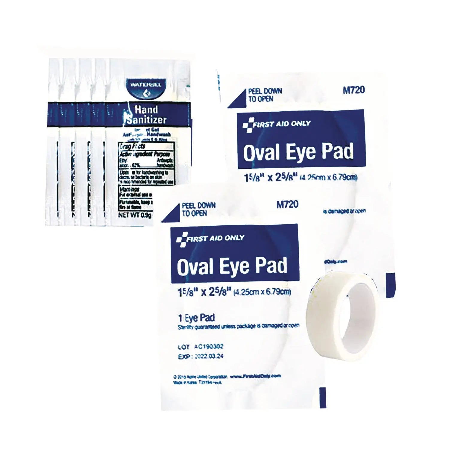 Eye Care Treatment Pack, 10 Pieces, Resealable Plastic Bag First Aid Only™ Flipcost
