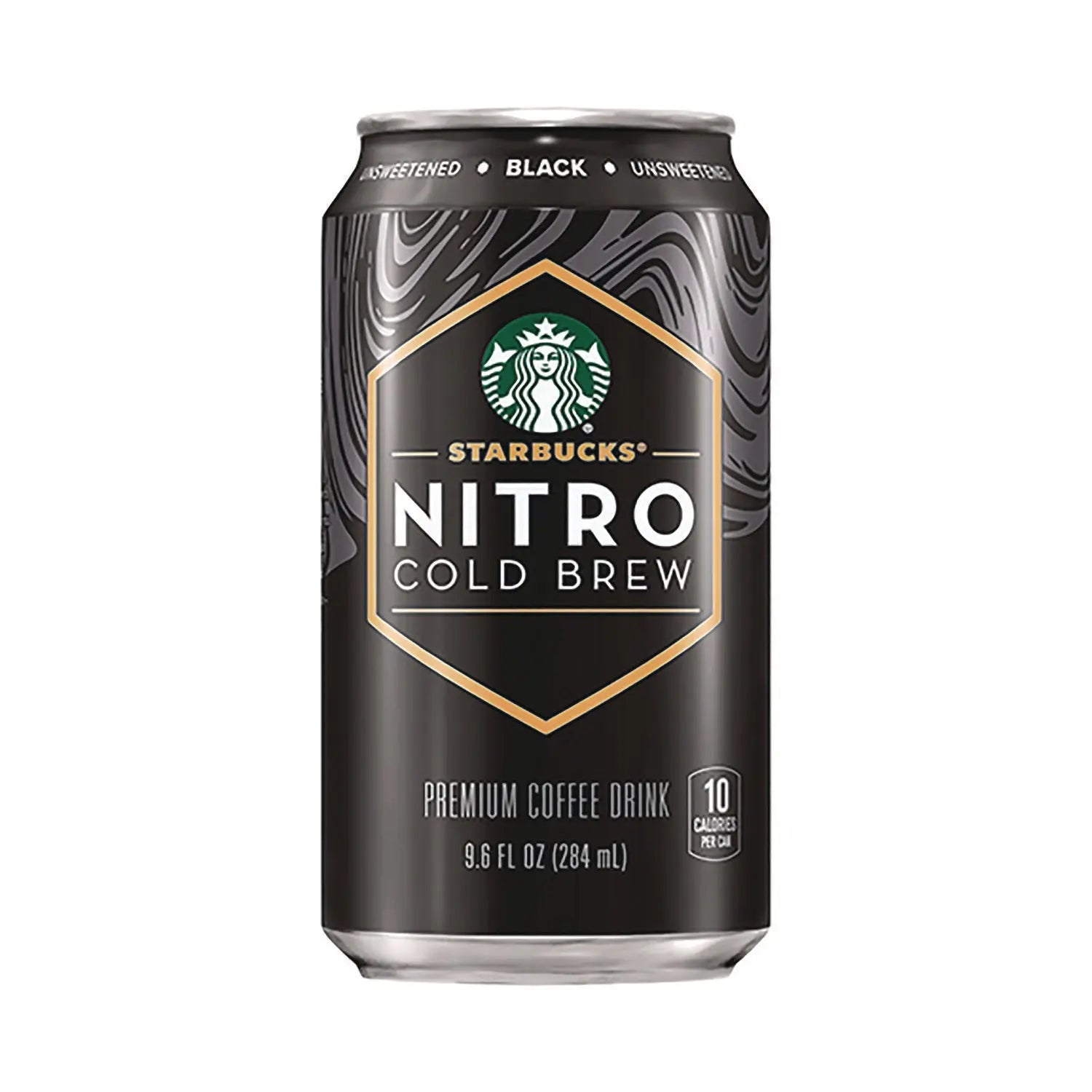 Nitro Cold Brew Coffee, Black Unsweetened, 9.6 oz Can, 12/Carton Starbucks® Flipcost