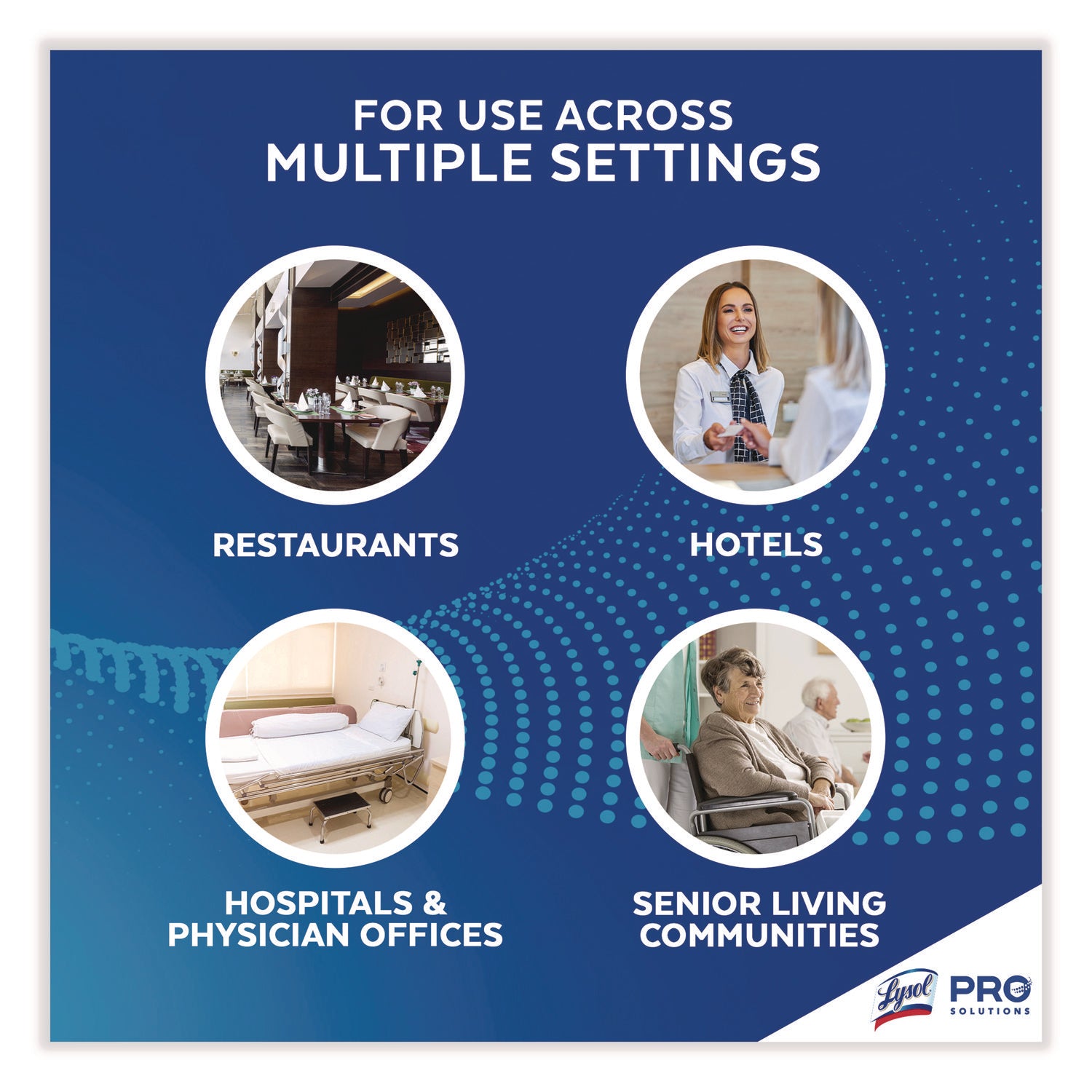 Professional LYSOL® Brand No Rinse Sanitizer Concentrate, 1 Gal Bottle, 4/carton