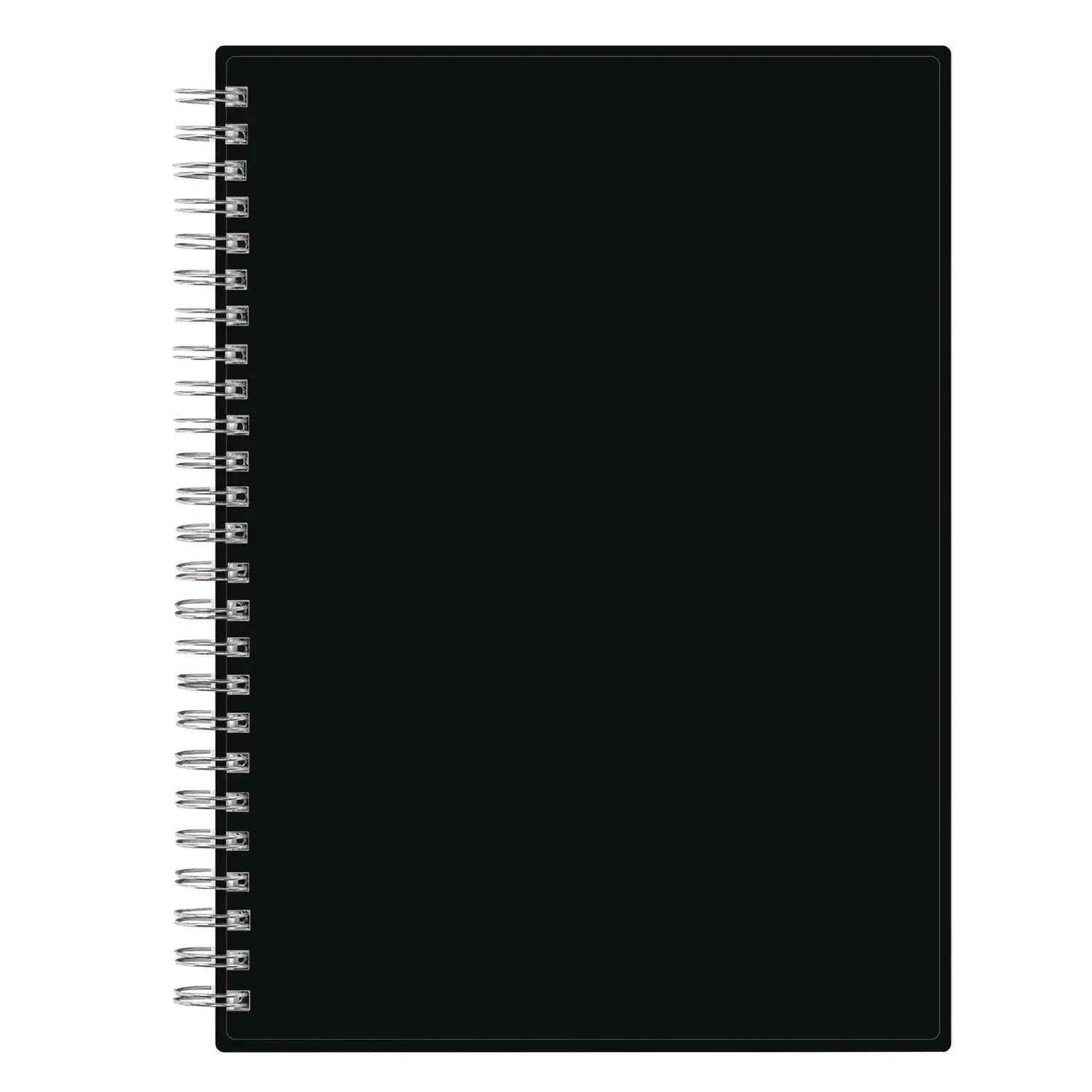 Enterprise Weekly/Monthly Notes Planner, 8.63" x 5.88", Black Cover, 12-Month (Jan to Dec): 2025 Blue Sky® Flipcost