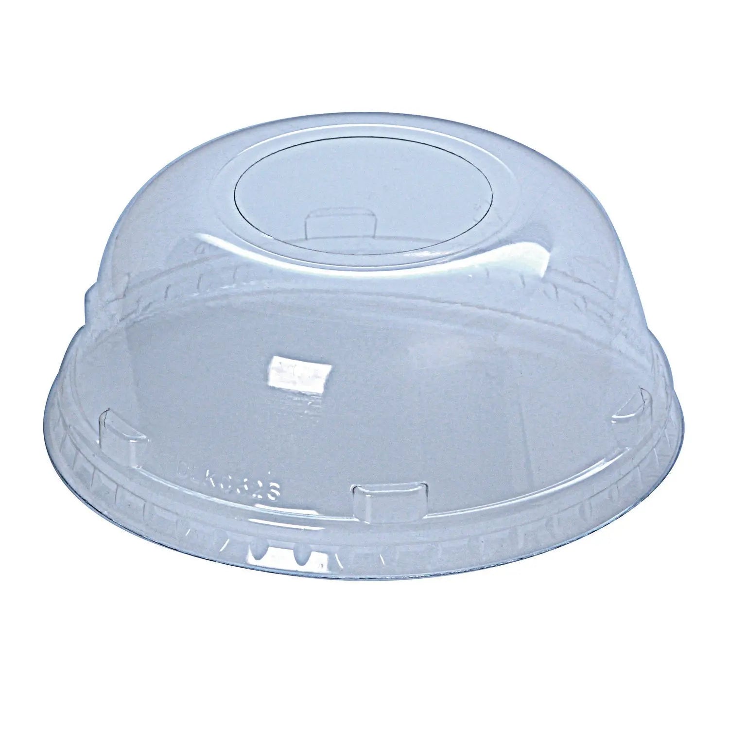 Kal-Clear/Nexclear Drink Cup Lids, Squat Dome Lid with 1.75" Hole, Fits 32 oz Cold Cups, Clear, 500/Carton