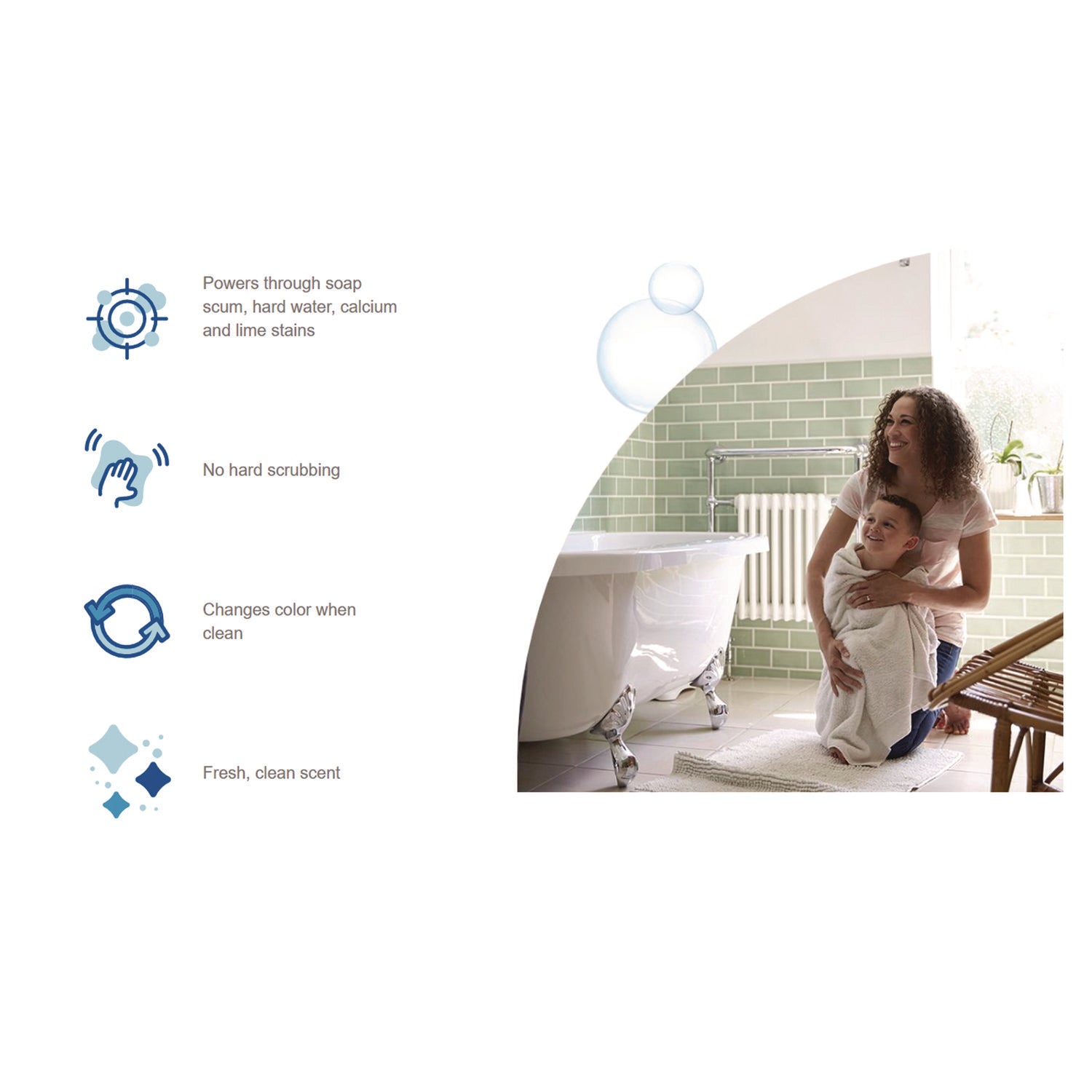 Kaboom™ Foamtastic Bathroom Cleaner, Fresh Scent, 19 Oz Spray Can