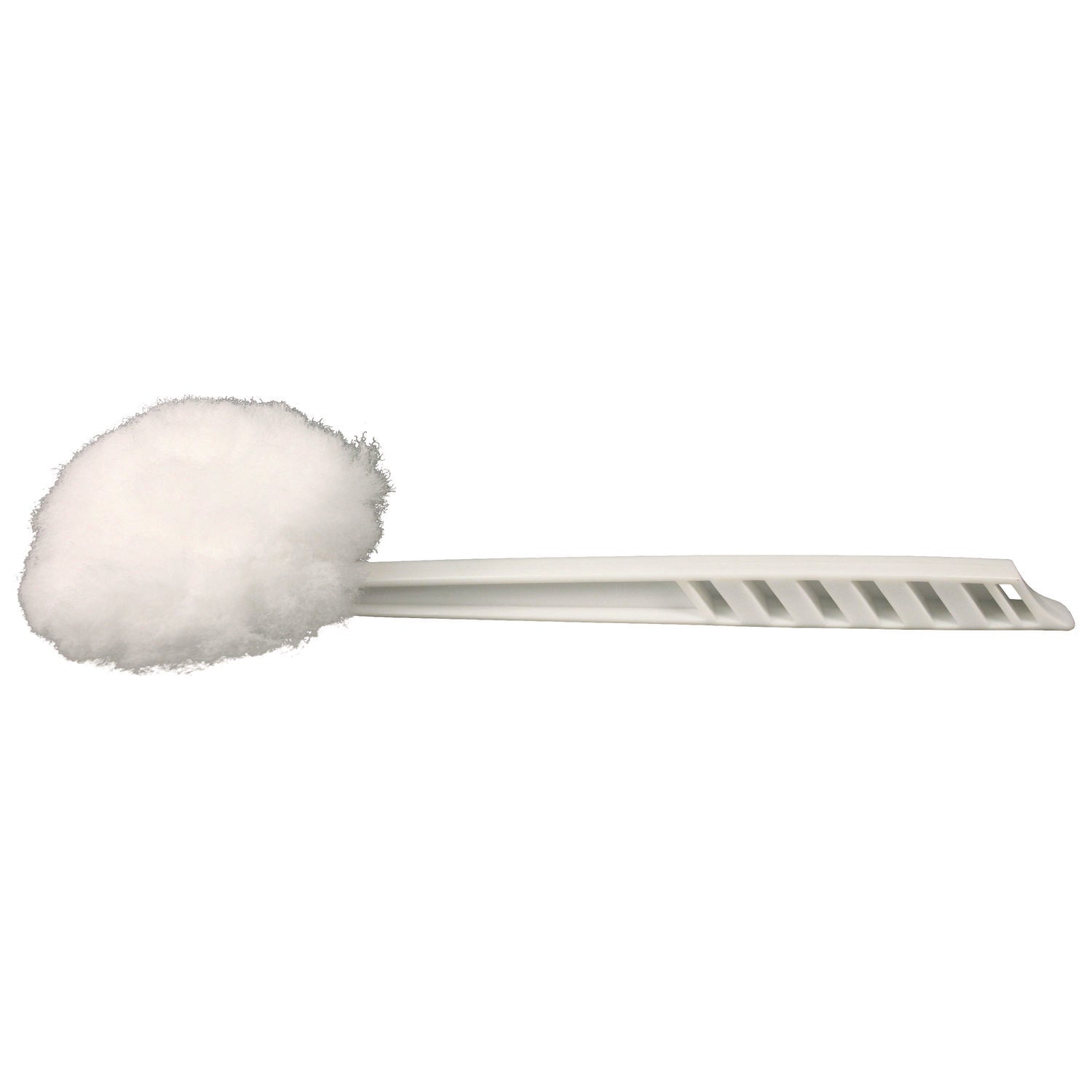 Impact® Deluxe Toilet Bowl Mop, 10" Handle, 4.5" Mop Head, White, 25/Carton
