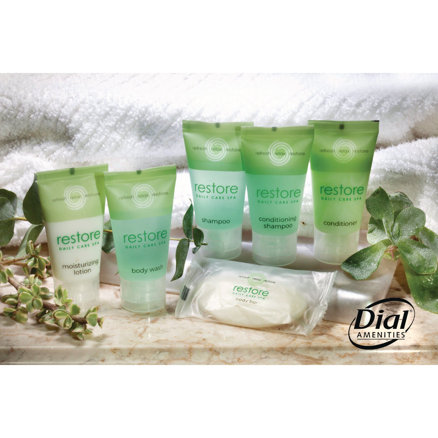 Dial® Amenities Body Bar Soap, Fresh Scent, 23 g, 500/Carton