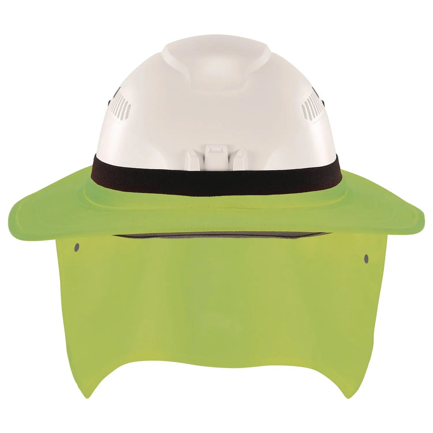 Chill-Its 6661 Universal Hard Hat Brim with Neck Shade, Lime ergodyne® Flipcost
