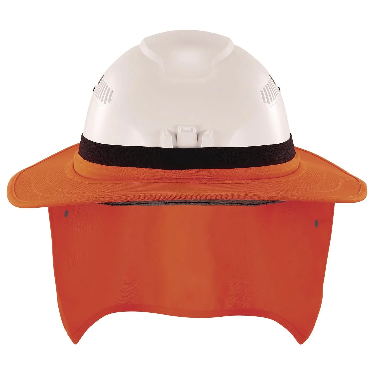 Chill-Its 6661 Universal Hard Hat Brim with Neck Shade, Orange ergodyne® Flipcost