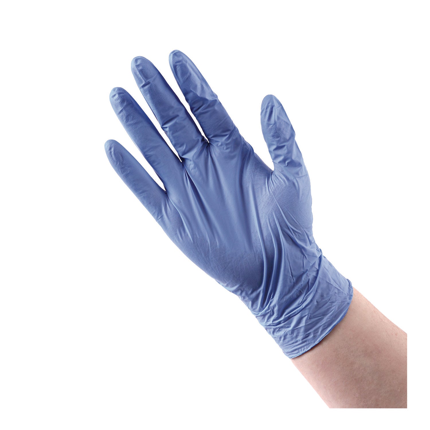 Boardwalk® Disposable General-Purpose Nitrile Gloves, Small, Blue, 4 mil, 100/Box