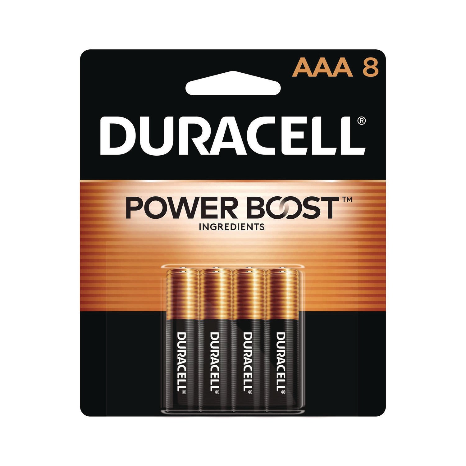 Power Boost CopperTop Alkaline AAA Batteries, 8/Pack