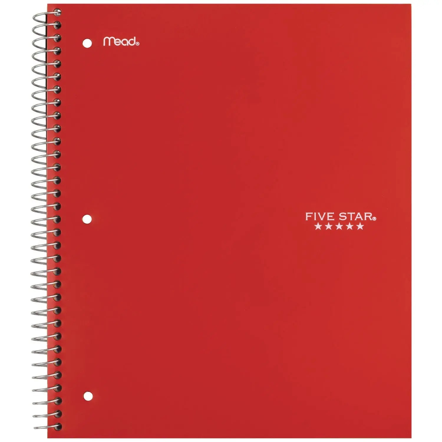 Wirebound Notebook, 3-Subject, Wide/Legal Rule, Assorted Cover Color, (150) 10.5 x 8.63 Sheets, 3/Pack Five Star® Flipcost