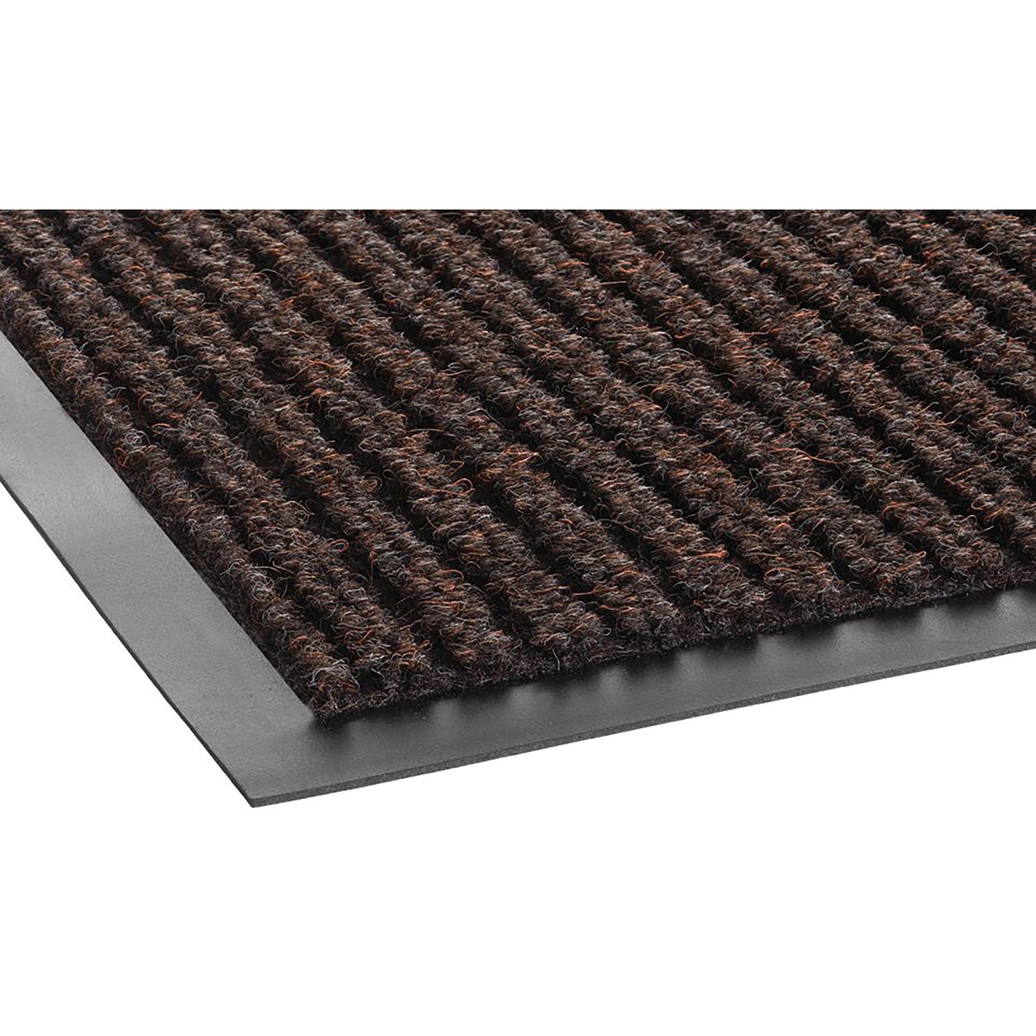 Crown Needle Rib Wipe And Scrape Mat, Polypropylene, 36 X 120, Brown