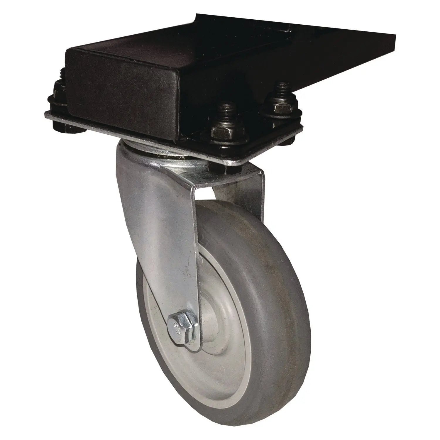 Deluxe Heavy-Duty Basketball Cart, Metal, 220 lb Capacity, 16 x 50.75 x 34.75, Black Champion Sports Flipcost