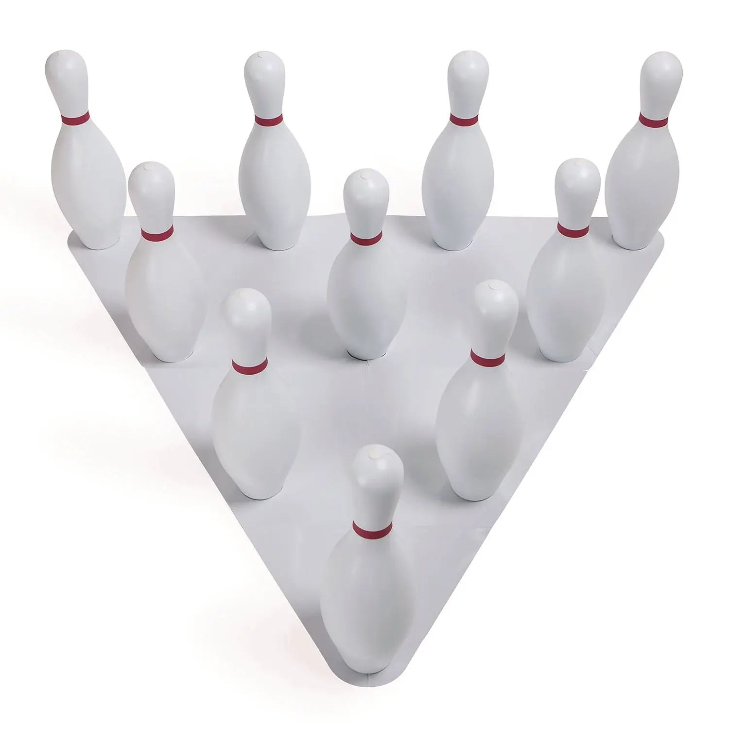 Plastic Bowling Pin Set, White, 10/Set Champion Sports Flipcost