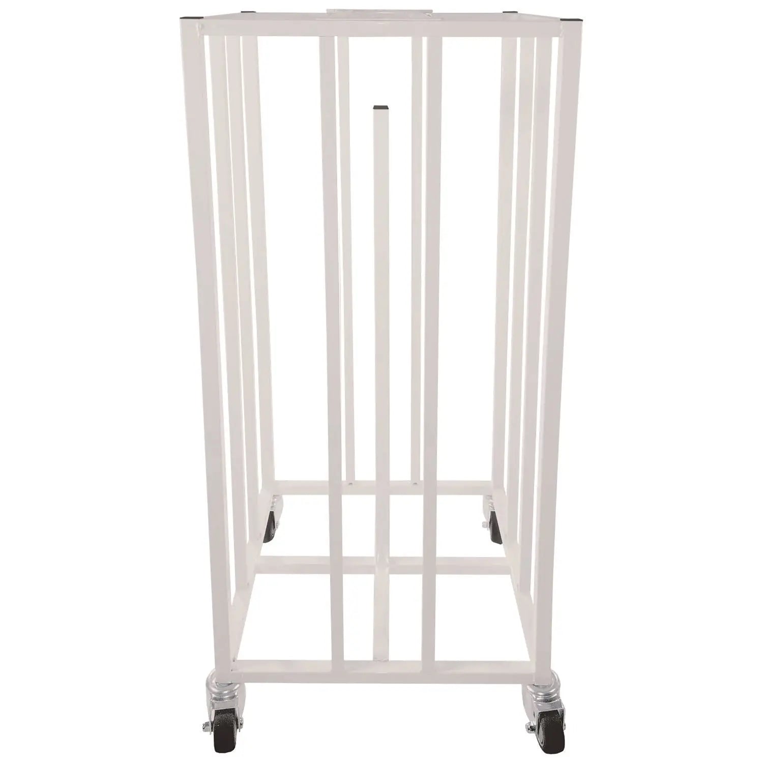 Deluxe Vertical Ball Cage, Fits Approximately 20 Balls, Metal, 20" x 20" x 48", White