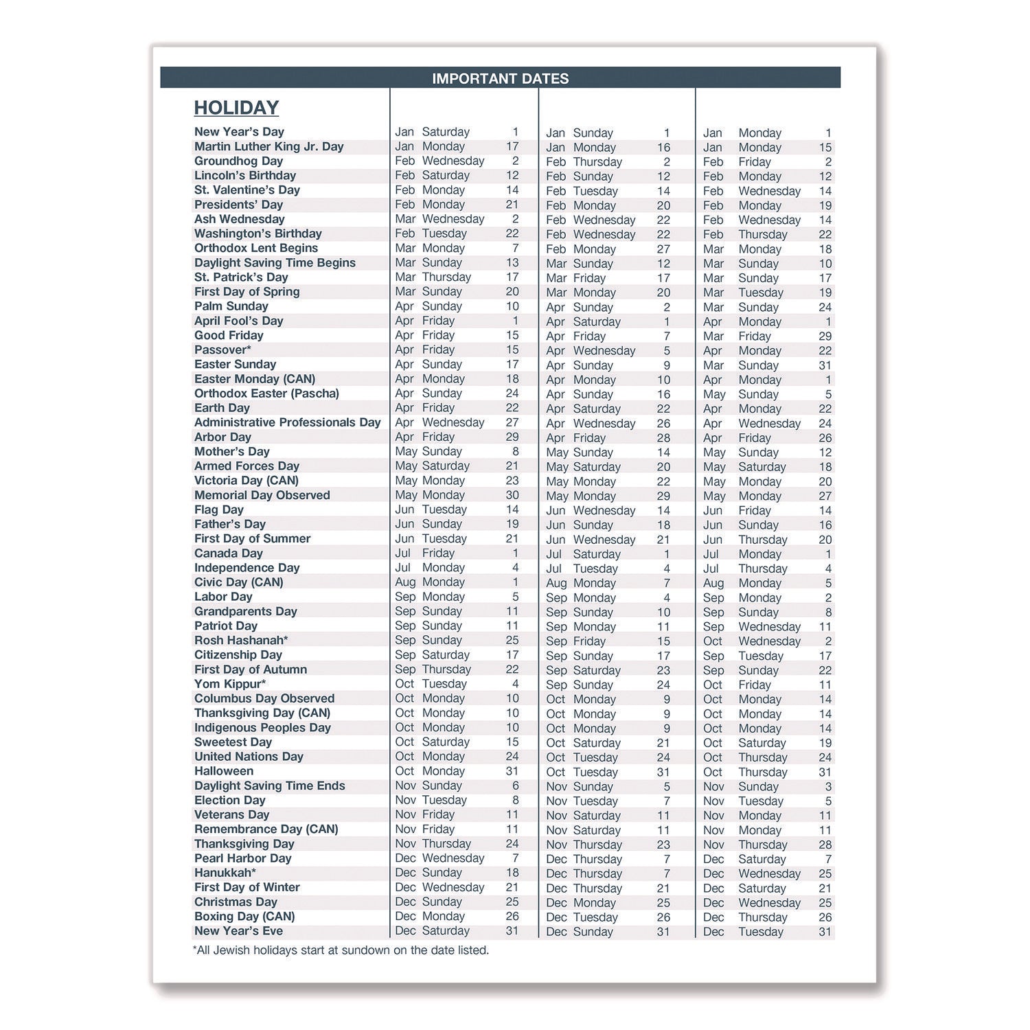 House of Doolittle™ 14-Month Recycled Ruled Monthly Planner, 8.75 x 6.78, Black Cover, 14-Month: Dec 2024 to Jan 2026