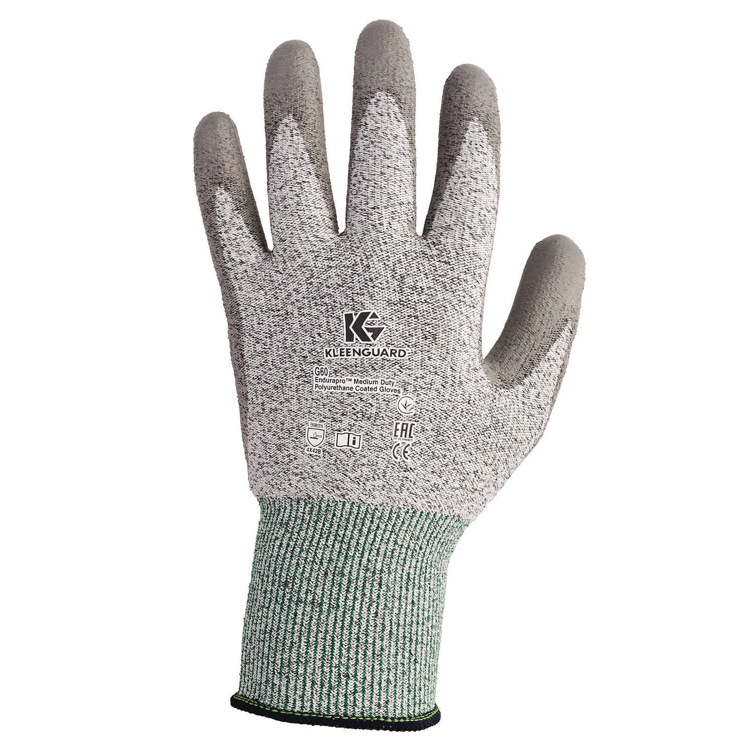 KleenGuard™ G60 Level 3 Economy Cut Resistant Gloves, X-Large, Gray/Salt and Pepper, 12 Pairs/Carton