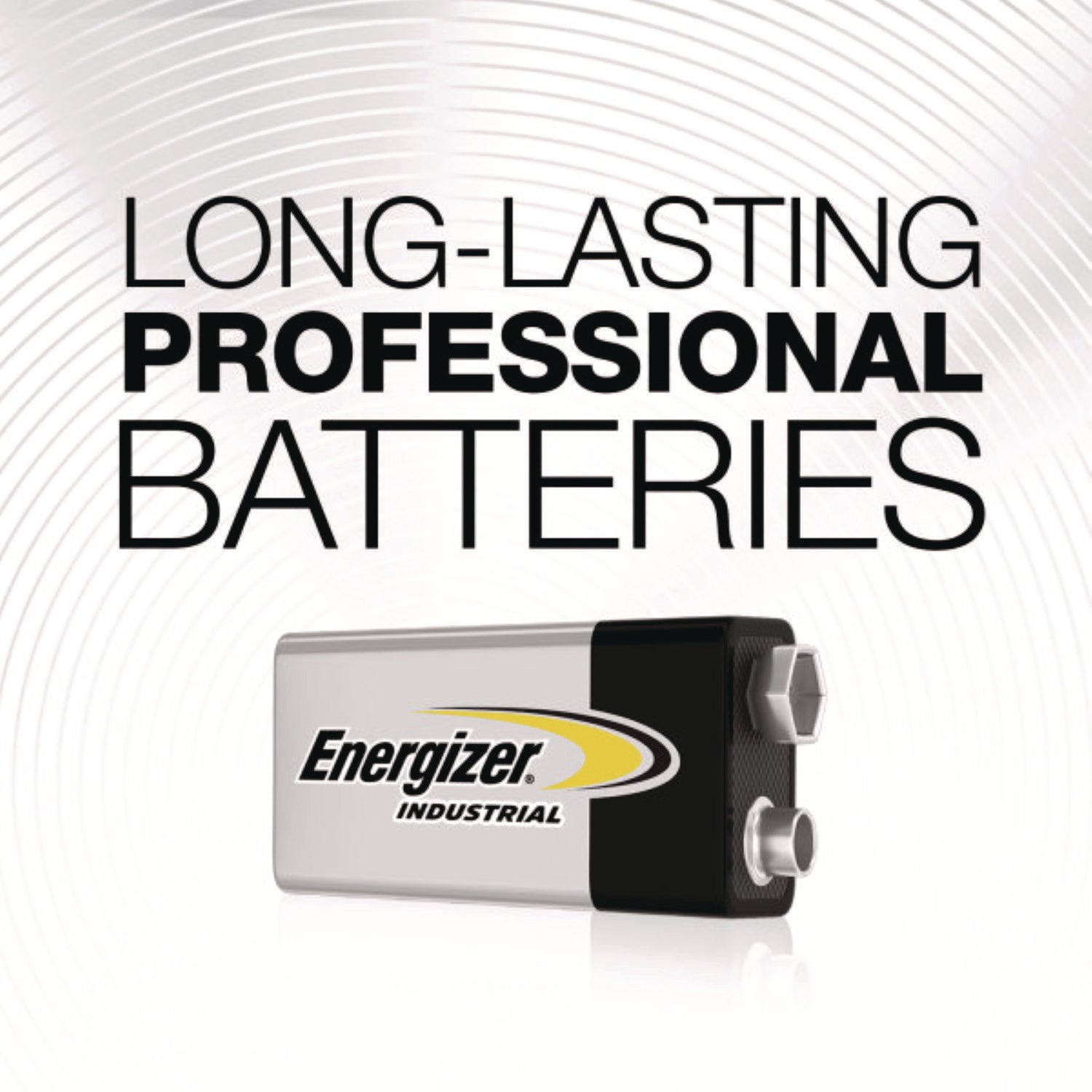 Energizer® Industrial Alkaline 9v Batteries, 12/box