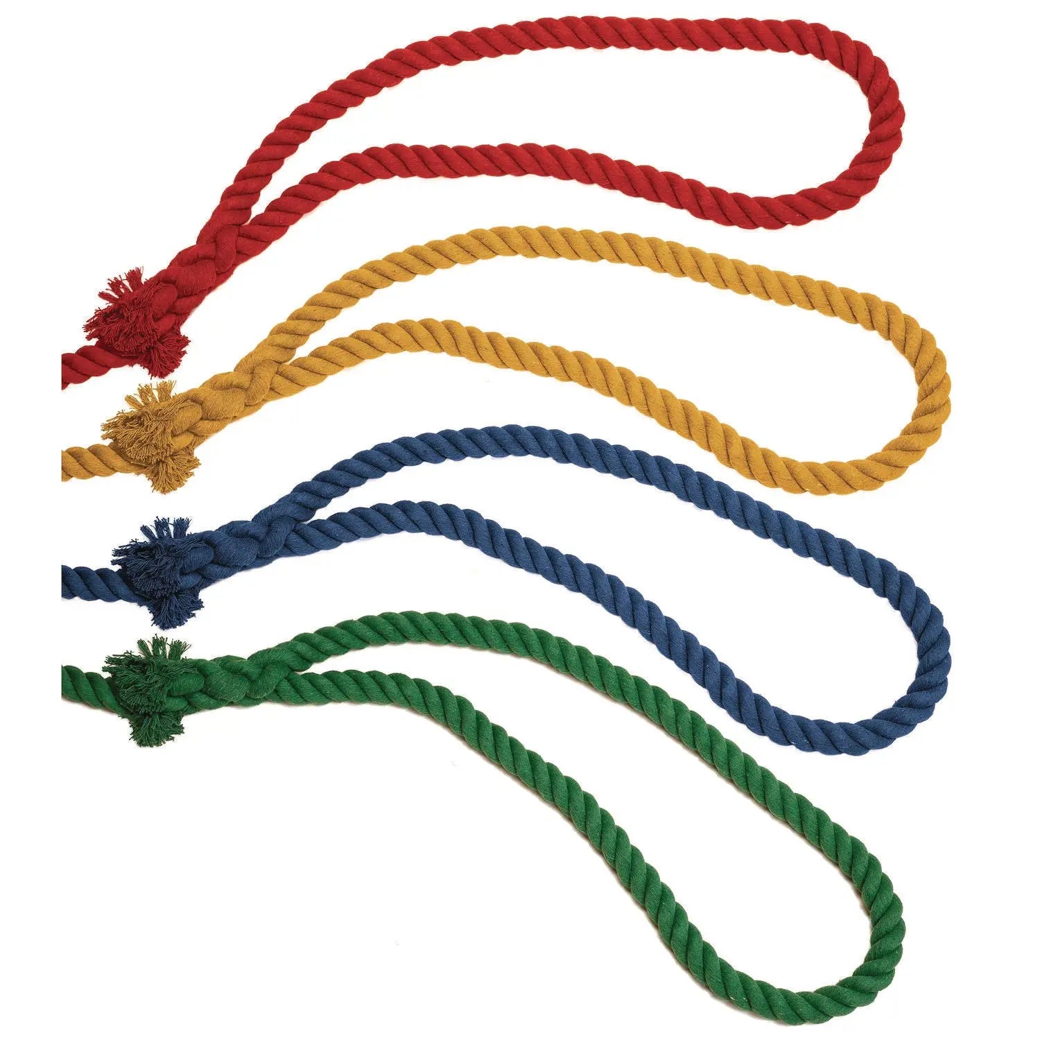 Four-Way Tug-of-War Rope, 50 ft, 1" dia