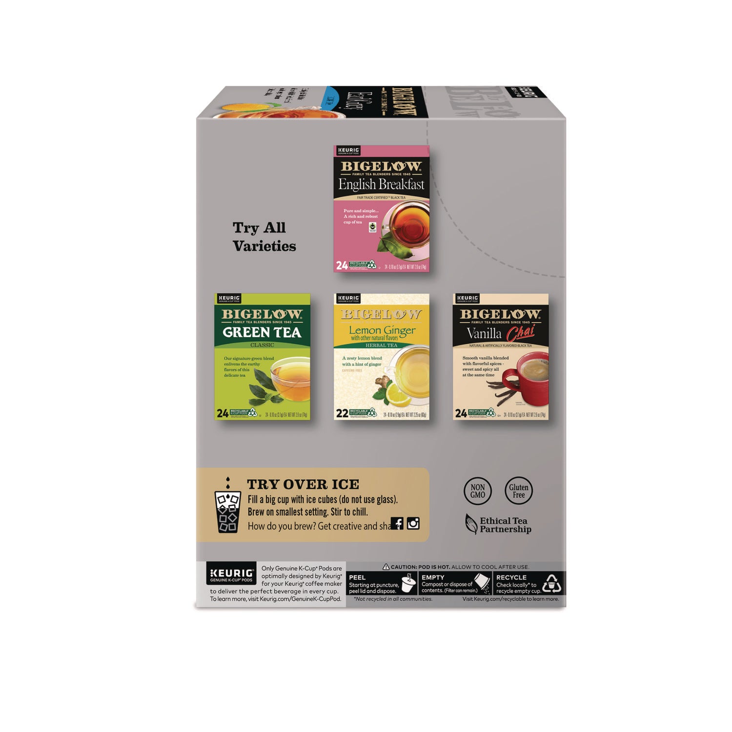 Bigelow® Earl Grey Tea K-Cup Pack, 24/box