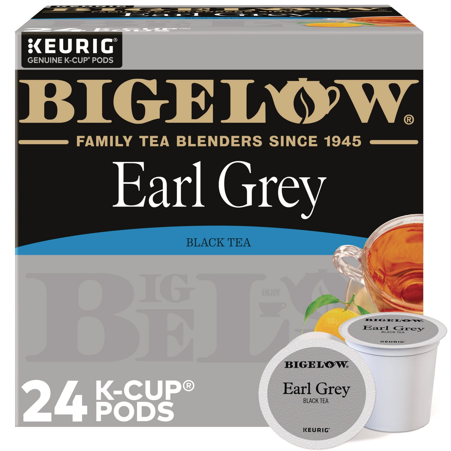 Bigelow® Earl Grey Tea K-Cup Pack, 24/box